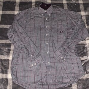 Cinch long sleeve shirt, size S
